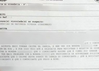 Homem registra ocorrência contra esposa por não aguentar mais ‘tomar chifre’