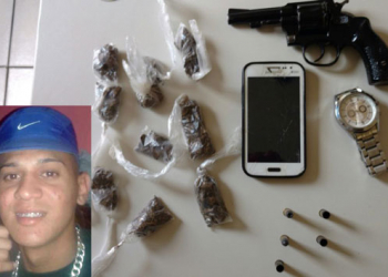 Suspeito de tráfico de drogas e de integrar facção morre após troca de tiros com a PM