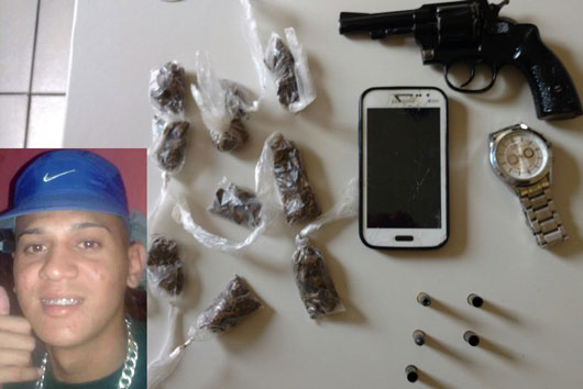 Suspeito de tráfico de drogas e de integrar facção morre após troca de tiros com a PM