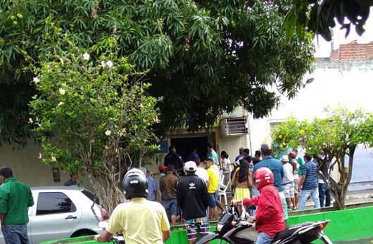 Correios de Nordestina destruído pelo fogo