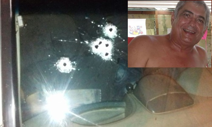 Homem é assassinado dentro do carro na porta de casa