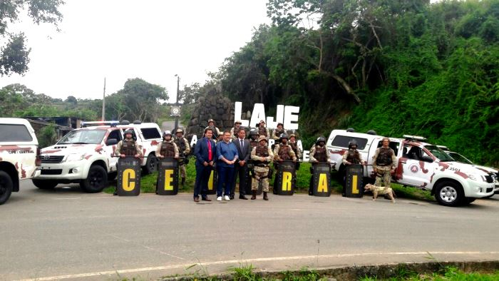 Base Avançada da CIPE/Central é inaugurada na BR 101, Entroncamento de Laje-BA