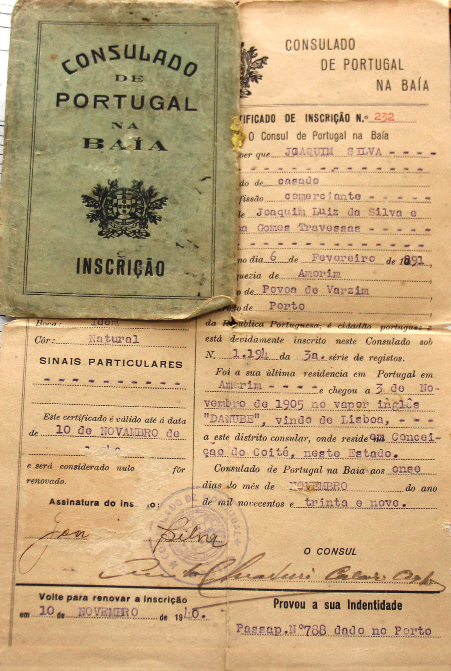 Neto de português que ajudou no desenvolvimento de Coité, lamenta a falta de reconhecimento pelo que ele fez pelo município