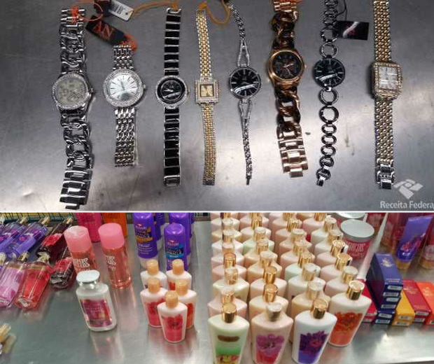 Receita Federal fará leilão com produtos estrangeiros que foram apreendidos