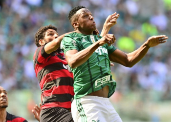Vitória abre placar contra o Palmeiras, sofre empate com pênalti duvidoso e acaba perdendo por 4 a 2