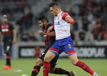 Bahia abriu o placar na Arena da Baixada mas recebeu a virada e acabou goleado pelo Atlético Paranaense