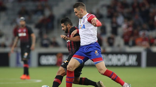 Bahia abriu o placar na Arena da Baixada mas recebeu a virada e acabou goleado pelo Atlético Paranaense