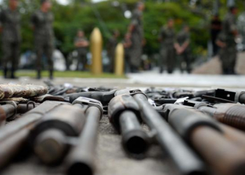 Armas apreendidas podem ser doadas a órgãos de segurança pública