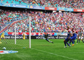 Bahia apático e sem produtividade perde para o Botafogo com gol nos acréscimos
