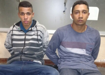 PM frustra assalto à agência do banco Santander em Feira de Santana e prende dois homens