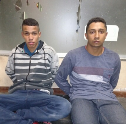 PM frustra assalto à agência do banco Santander em Feira de Santana e prende dois homens