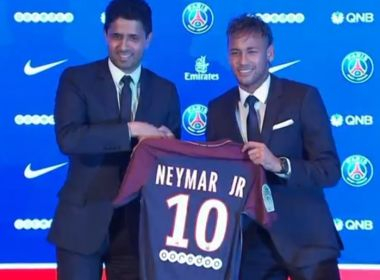 ‘Nunca busquei protagonismo’, declara Neymar na apresentação no PSG