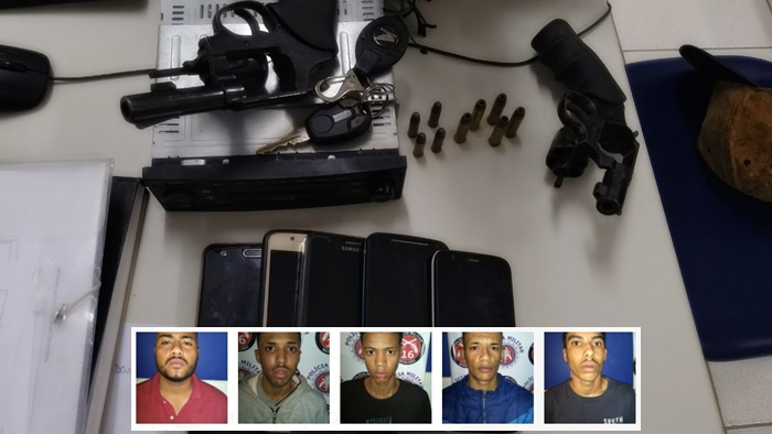 Policia Militar de Santa Bárbara prende suspeitos minutos depois de cometer assalto