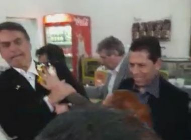 Jair Bolsonaro leva ovada durante visita a Ribeirão Preto