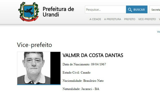Vice-prefeito de Urandi, na BA, está entre 3 mortos em acidente envolvendo dois carros em MG