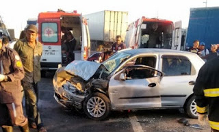 Acidente na BR-407 deixa um morto e dois feridos em Juazeiro