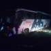 Ônibus da São Luiz tomba na BR 324 próximo a Vila Aparecida/Riachão do Jacuípe