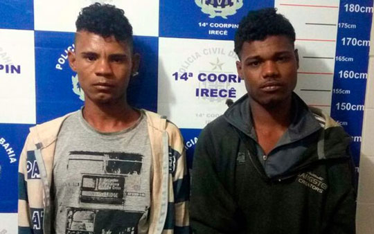 Dois moradores de Santaluz são presos e outros dois apreendidos após estupro coletivo no norte da Bahia