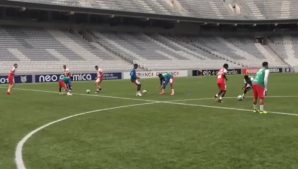 Bahia pronto e confiante para estreia no segundo turno. Jogo contra o Atlético Paranaense pode ser encarado como revanche