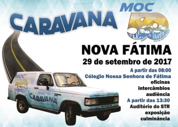 Caravana MOC 50 Anos chegará em Nova Fátima nesta sexta-feira