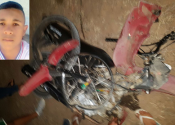 Adolescente de 15 anos morre e jovem fica ferido em acidente entre moto e carro na região do Pereira