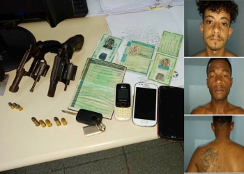 Polícia age rápido e prende suspeitos de planejar assaltos no comércio de Barrocas
