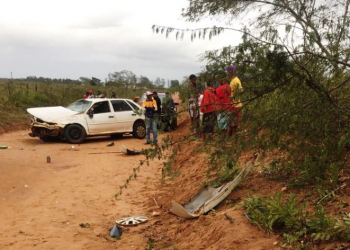 Capotamento em estrada vicinal de Biritinga mata motorista e deixa carona ferido