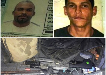 Feira: Dois suspeitos de roubo a banco morrem em tiroteio; Polícia apreende granadas