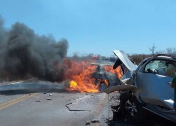 Acidente mata quatro pessoas na BR-135, região oeste da Bahia