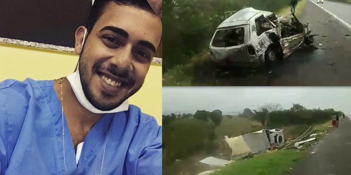 Enfermeiro de Monte Santo que estava desaparecido foi identificado com sendo o corpo carbonizado em acidente na BR 407