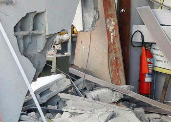 Bandidos explodem cofre de posto de gasolina em São Sebastião do Passé, na Bahia