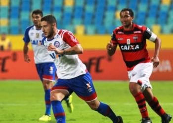 Depois de um primeiro tempo medíocre, Bahia melhora no segundo e consegue o empate contra o Atlético de Goiás