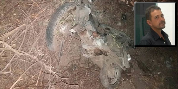 Homem morre após colidir moto com carro na BR407 no município de Filadélfia
