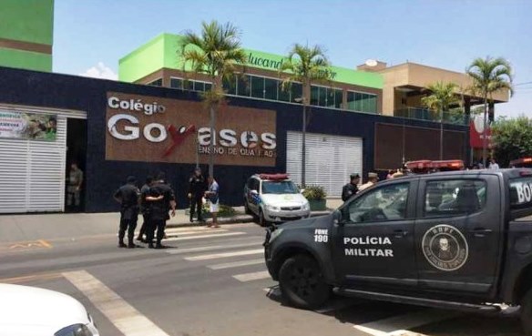 MP recomenda internação de aluno que atirou contra colegas em escola de Goiânia