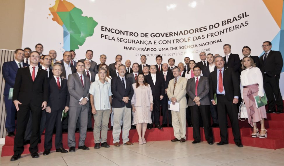 AC – Governadores se unem para defender pacto nacional em torno da segurança pública