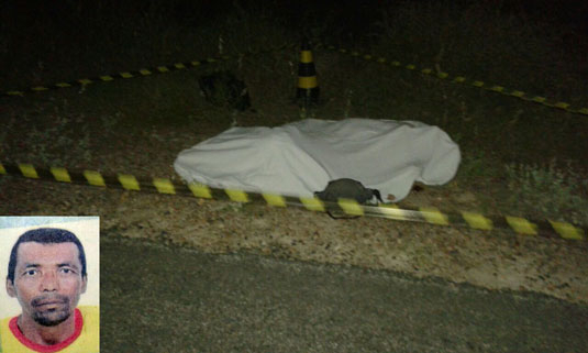 Homem morre atropelado ao descer de ônibus na BA-120, em Queimadas