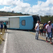 Ônibus que levava turistas de Itaberaba para Jacobina tomba deixando mortos e feridos graves