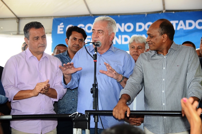 Bloqueio de verba do Banco do Brasil para o Governo da Bahia pautou evento com a presença de Rui Costa em Sítio do Quinto