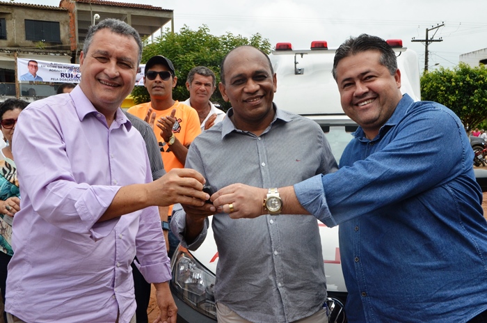 Bloqueio de verba do Banco do Brasil para o Governo da Bahia pautou evento com a presença de Rui Costa em Sítio do Quinto