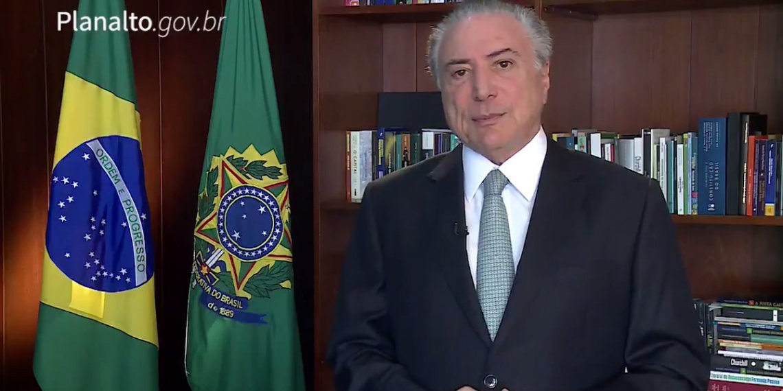 “A verdade venceu”, diz Temer em vídeo ao agradecer deputados