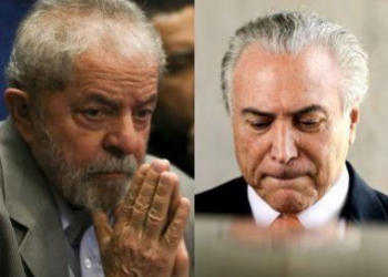 Datafolha: 54% querem prisão de Lula; 89% defendem abertura de processo contra Temer