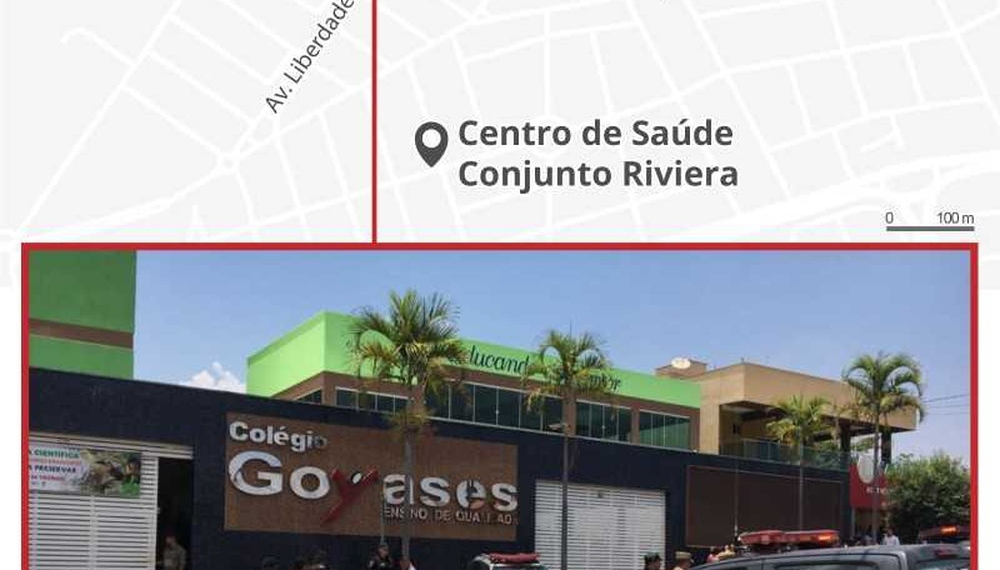 Aluno atira em colegas dentro de escola em Goiânia, mata dois e fere quatro