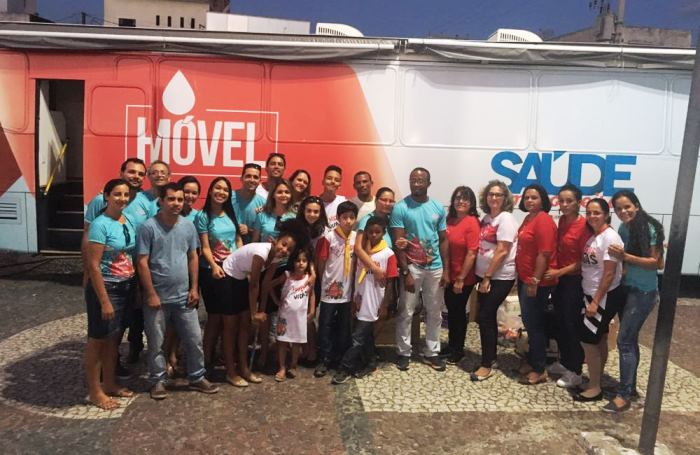 Coité – Projeto Vida por Vidas coleta mais de 200 bolsas de sangue em dois dias