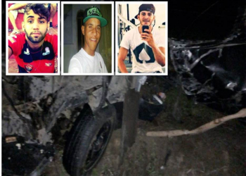 Três jovens ichuenses morrem em acidente na BR 324