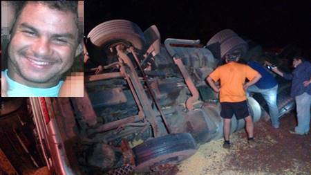 Carreteiro natural de Coité morre em acidente ocorrido na BR 070 em Mato Grosso
