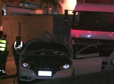 Pedaço de concreto cai de viaduto em cima de carro e mata juíza em São Paulo