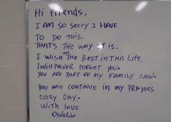 ES – Detento foge da cadeia e deixa recado em inglês; veja tradução