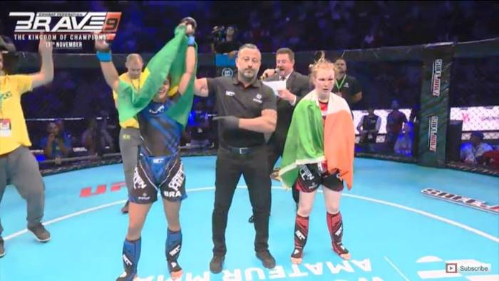 Coiteense Michele Oliveira conquista o primeiro lugar em Mundial de MMA nos Emirados Árabes