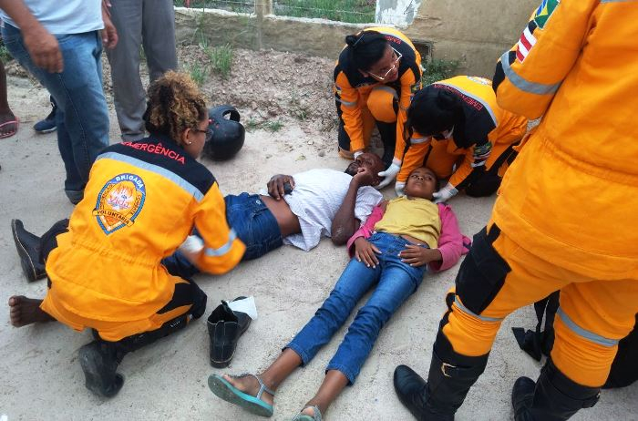 Coité – Colisão envolvendo motocicletas e atropelamento movimentaram plantão do Anjos da Vida