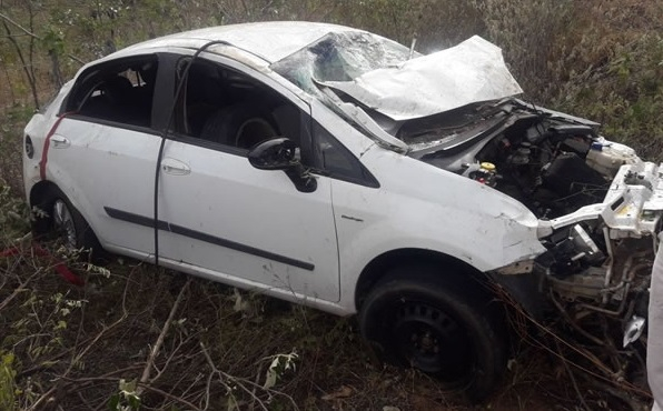 Homem morre vítima de capotamento no município de Monte Santo